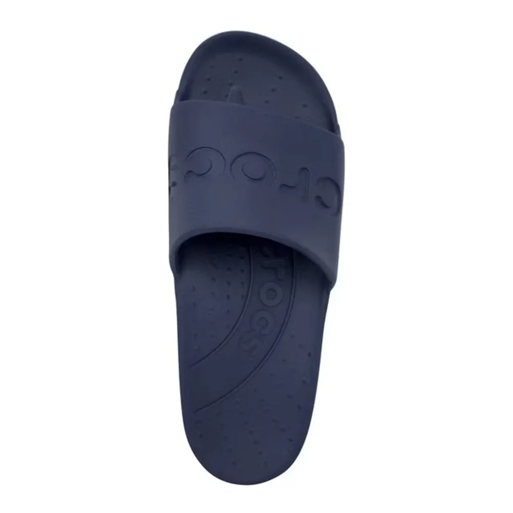 NWT Crocs Slide Sandal Mens Size 5 Navy